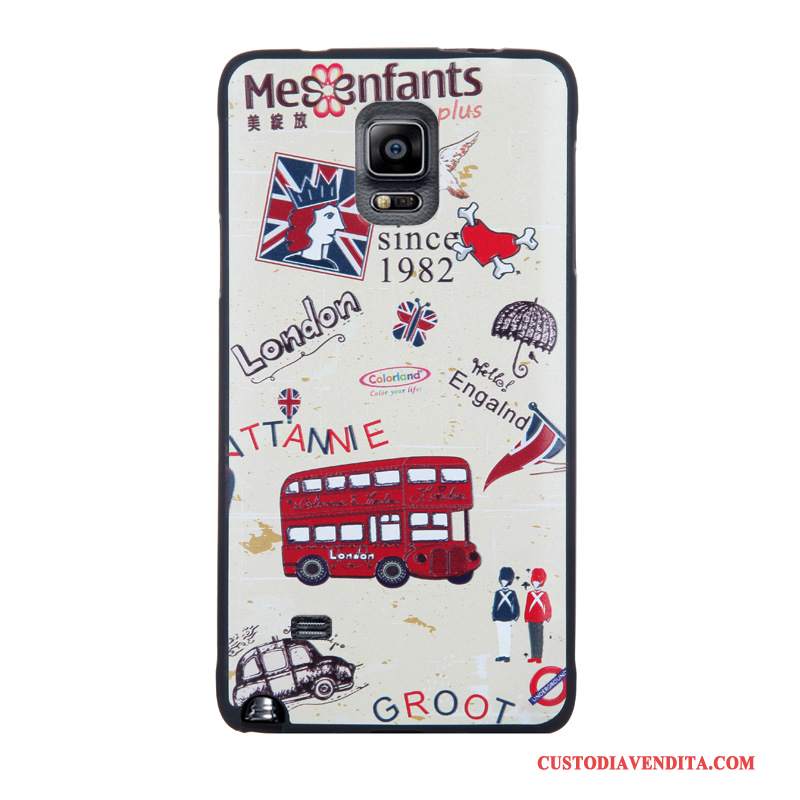 Custodia Samsung Galaxy Note 4 Colore Morbidotelefono, Cover Samsung Galaxy Note 4 Protezione Pellicola Protettiva Tempra