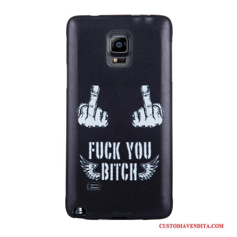 Custodia Samsung Galaxy Note 4 Colore Morbidotelefono, Cover Samsung Galaxy Note 4 Protezione Pellicola Protettiva Tempra