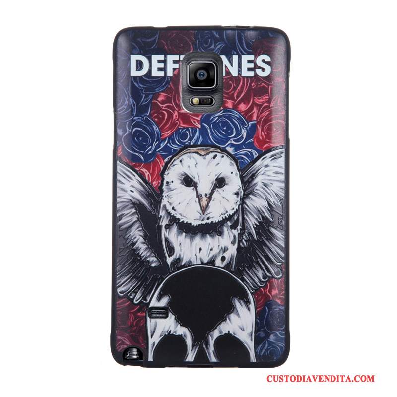 Custodia Samsung Galaxy Note 4 Colore Morbidotelefono, Cover Samsung Galaxy Note 4 Protezione Pellicola Protettiva Tempra