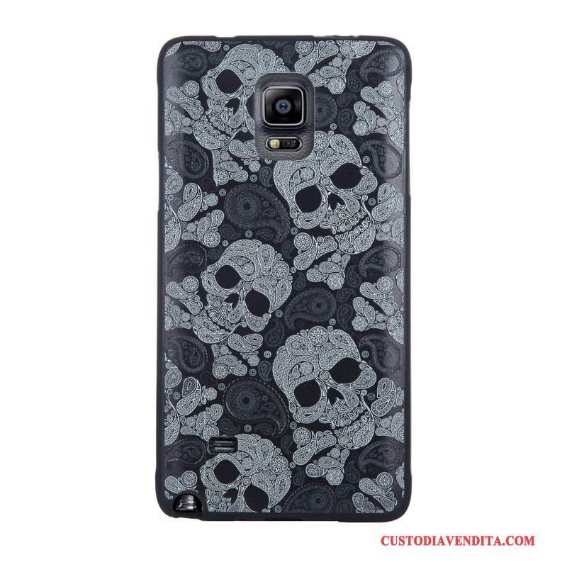 Custodia Samsung Galaxy Note 4 Colore Morbidotelefono, Cover Samsung Galaxy Note 4 Protezione Pellicola Protettiva Tempra