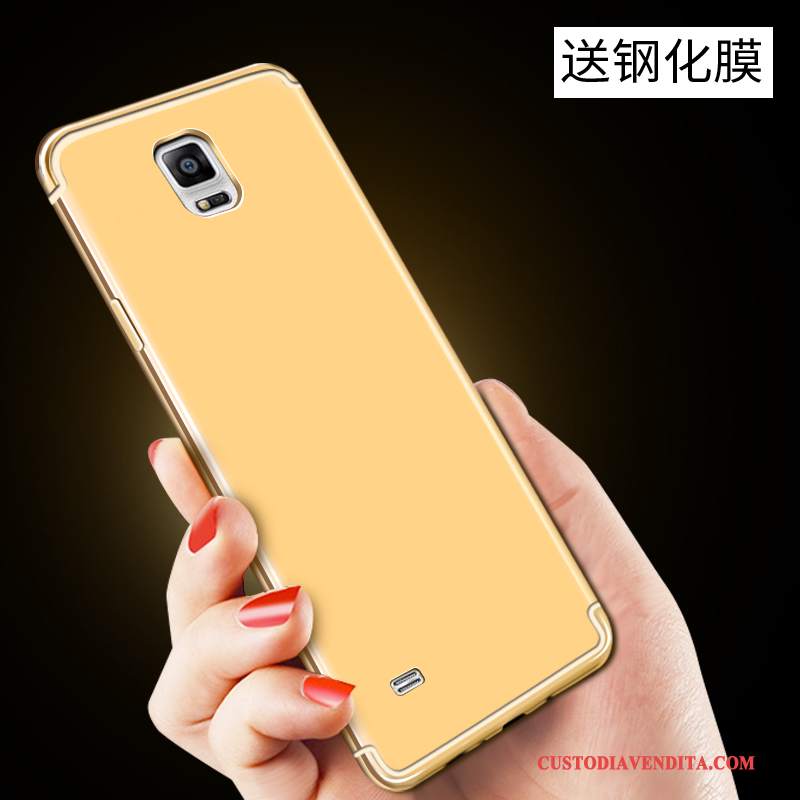 Custodia Samsung Galaxy Note 4 Creativo Oro Di Personalità, Cover Samsung Galaxy Note 4 Anti-cadutatelefono