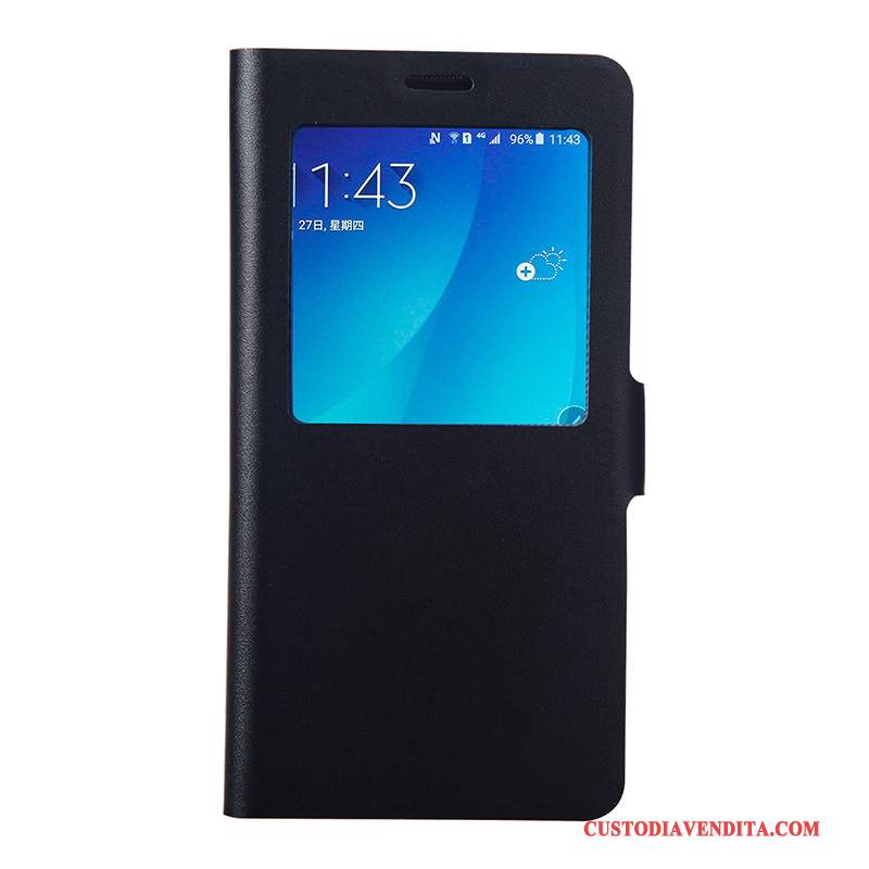 Custodia Samsung Galaxy Note 4 Folio Blutelefono, Cover Samsung Galaxy Note 4 Pelle