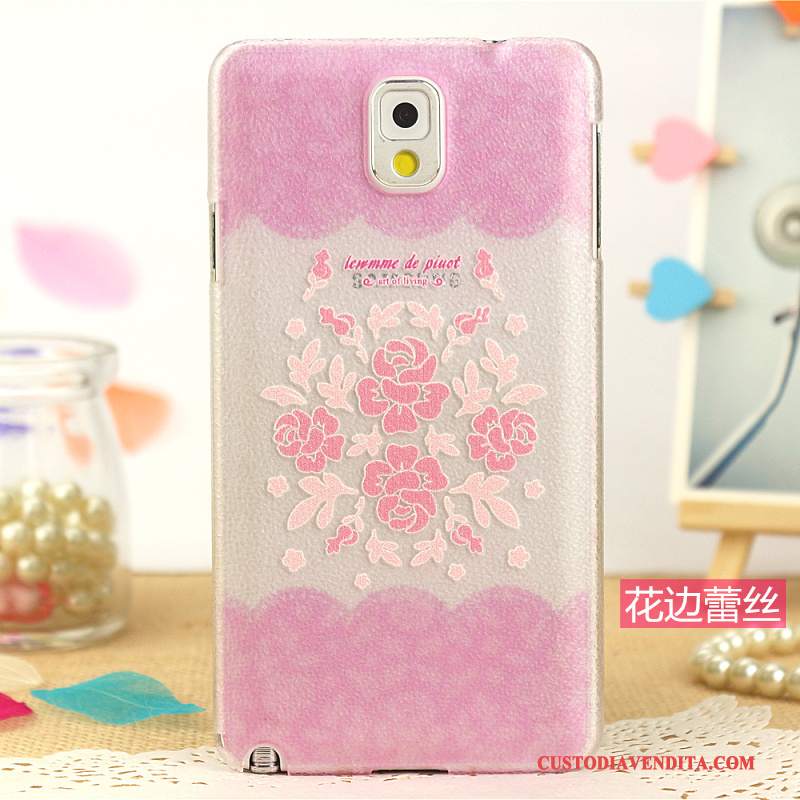 Custodia Samsung Galaxy Note 4 Pelle Modellotelefono, Cover Samsung Galaxy Note 4 Protezione Difficile Rosa