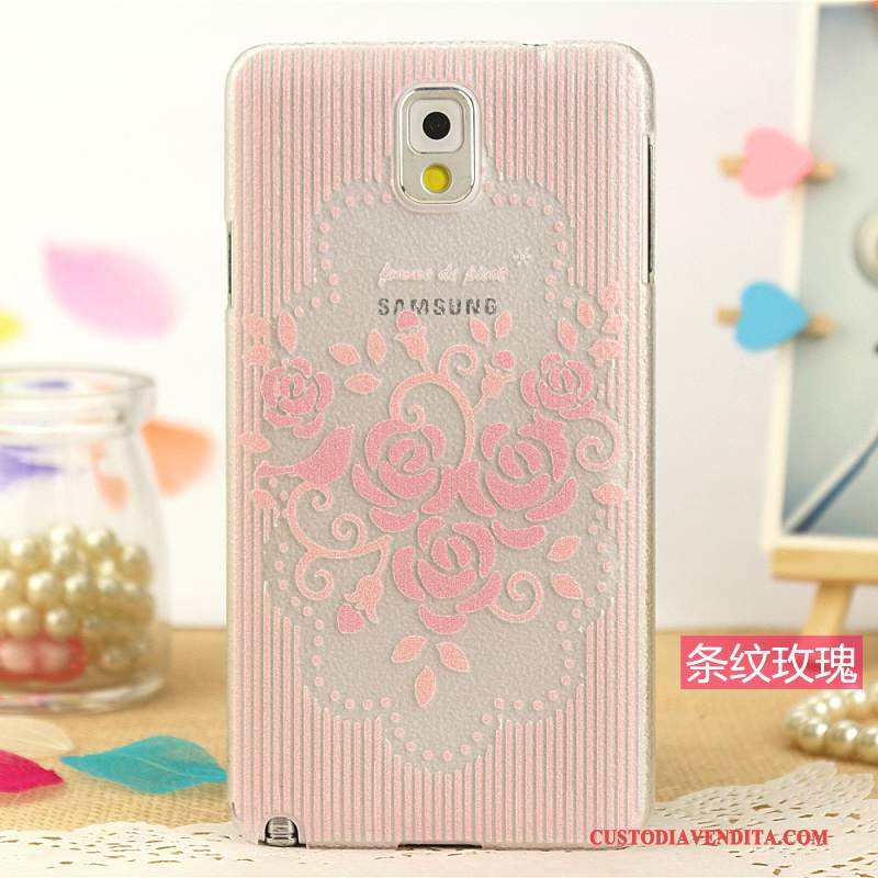 Custodia Samsung Galaxy Note 4 Pelle Modellotelefono, Cover Samsung Galaxy Note 4 Protezione Difficile Rosa