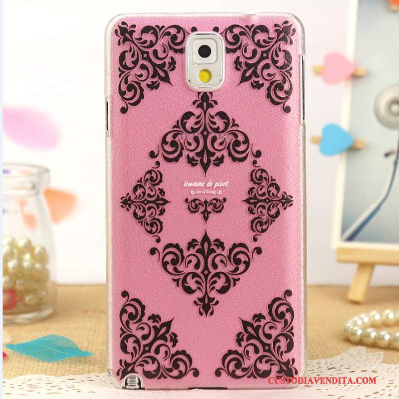 Custodia Samsung Galaxy Note 4 Pelle Modellotelefono, Cover Samsung Galaxy Note 4 Protezione Difficile Rosa