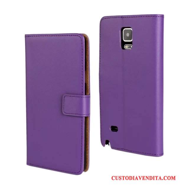 Custodia Samsung Galaxy Note 4 Pelle Porporatelefono, Cover Samsung Galaxy Note 4 Portafoglio Di Personalità Supporto