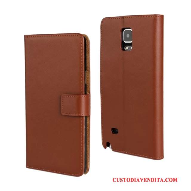 Custodia Samsung Galaxy Note 4 Pelle Porporatelefono, Cover Samsung Galaxy Note 4 Portafoglio Di Personalità Supporto