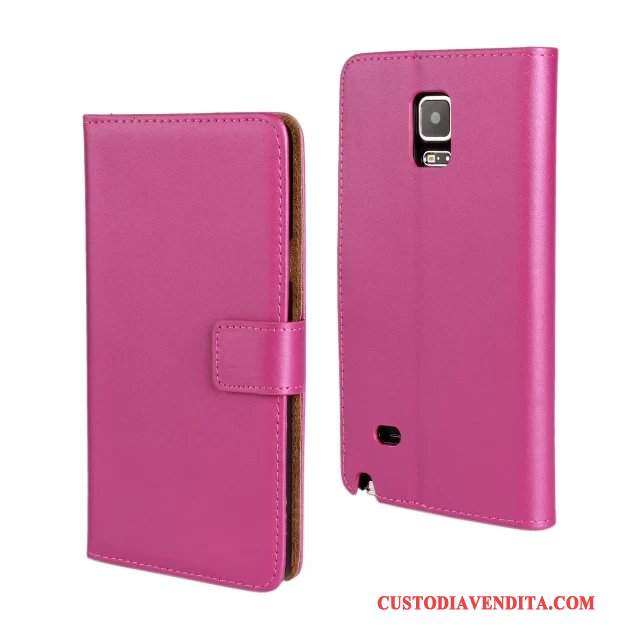 Custodia Samsung Galaxy Note 4 Pelle Porporatelefono, Cover Samsung Galaxy Note 4 Portafoglio Di Personalità Supporto