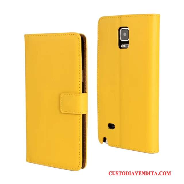 Custodia Samsung Galaxy Note 4 Pelle Porporatelefono, Cover Samsung Galaxy Note 4 Portafoglio Di Personalità Supporto