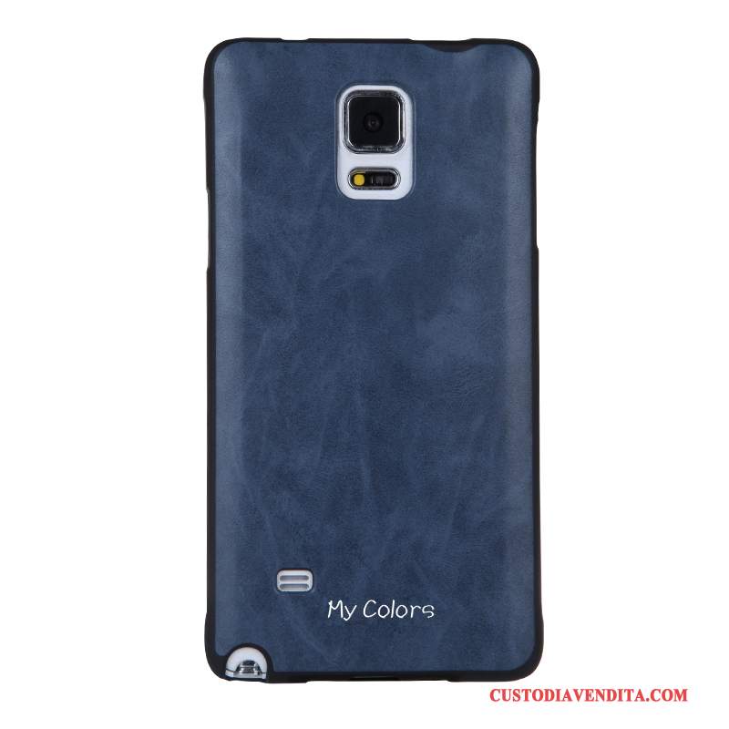 Custodia Samsung Galaxy Note 4 Pelle Telefono Rosso, Cover Samsung Galaxy Note 4 Protezione Morbido Affari