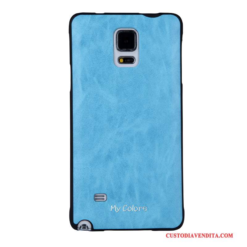 Custodia Samsung Galaxy Note 4 Pelle Telefono Rosso, Cover Samsung Galaxy Note 4 Protezione Morbido Affari