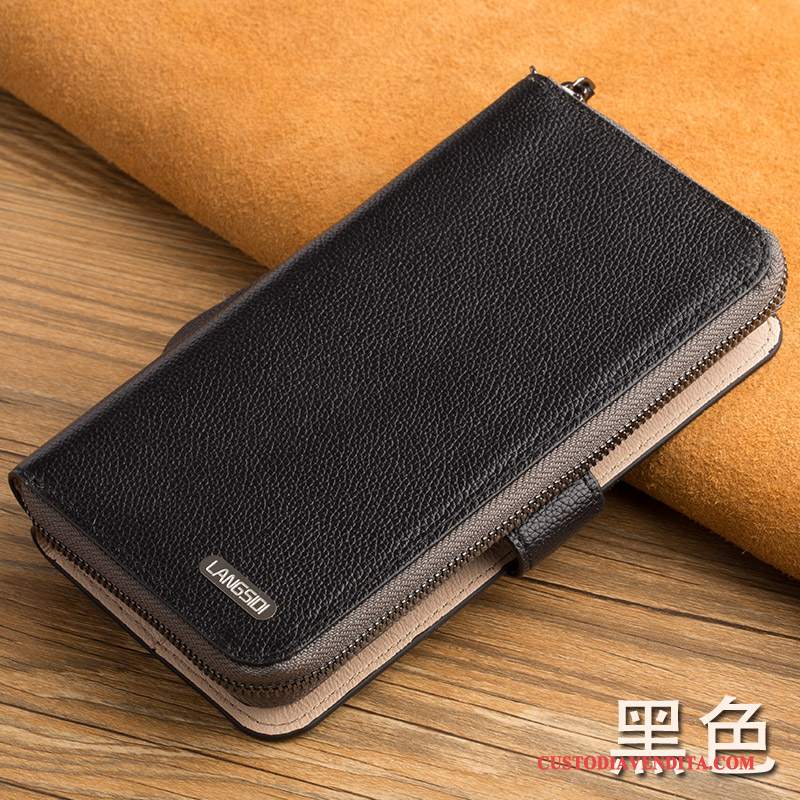 Custodia Samsung Galaxy Note 4 Portafoglio Arancione Anti-caduta, Cover Samsung Galaxy Note 4 Pelle Telefono Tutto Incluso