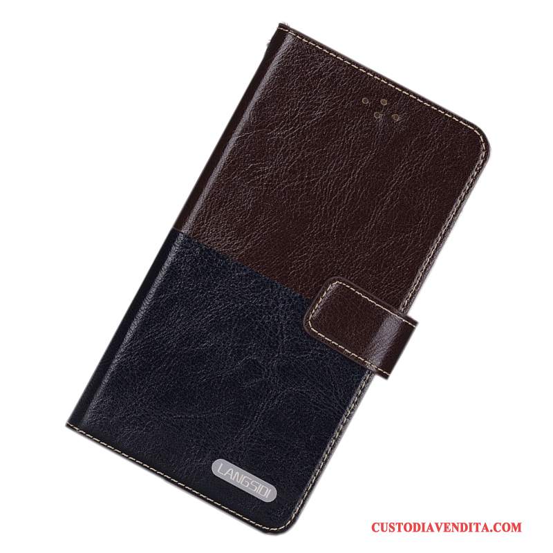 Custodia Samsung Galaxy Note 4 Protezione Blu Scurotelefono, Cover Samsung Galaxy Note 4 Pelle Anti-caduta Semplici