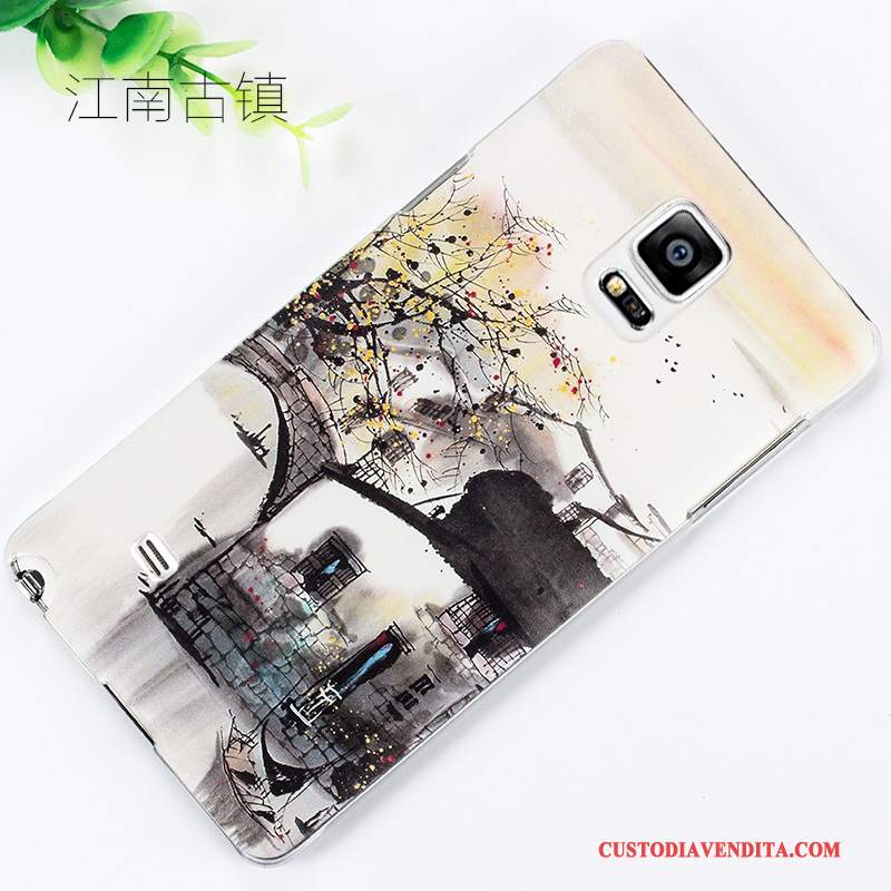 Custodia Samsung Galaxy Note 4 Protezione Leggere Macchiati, Cover Samsung Galaxy Note 4 Colore Telefono