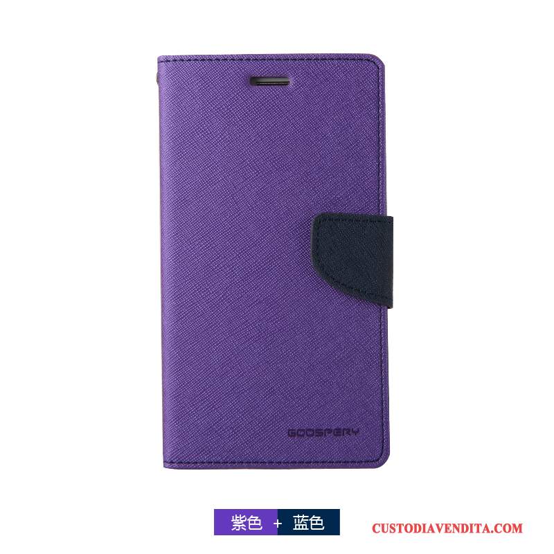 Custodia Samsung Galaxy Note 4 Protezione Telefono Morbido, Cover Samsung Galaxy Note 4 Folio Porpora