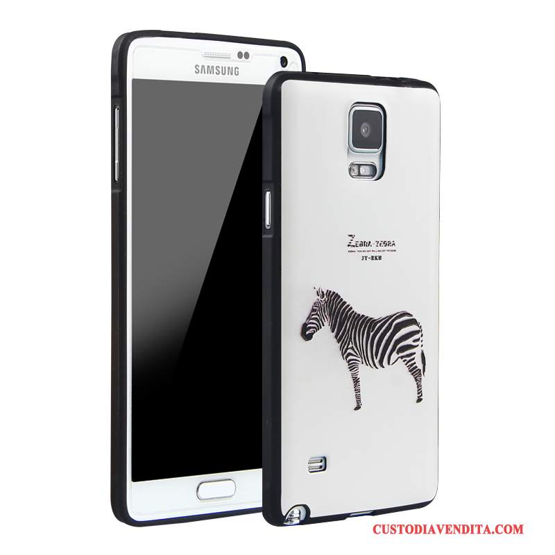 Custodia Samsung Galaxy Note 4 Silicone Anti-caduta Morbido, Cover Samsung Galaxy Note 4 Goffratura Tutto Incluso Tendenza