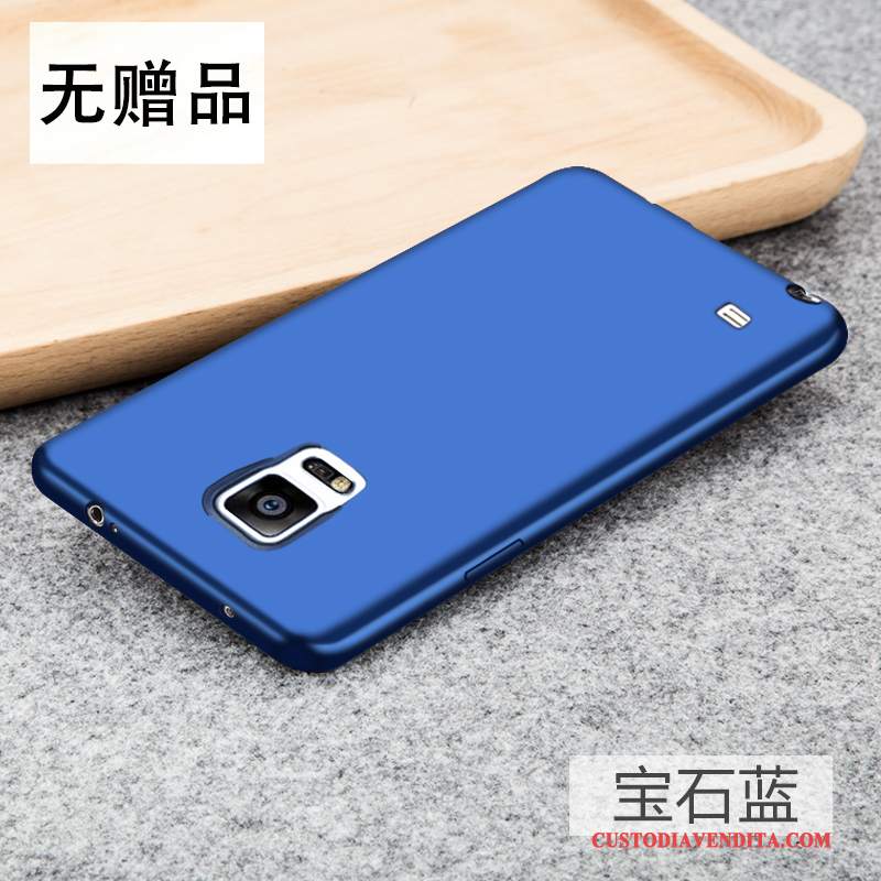 Custodia Samsung Galaxy Note 4 Silicone Tutto Incluso Morbido, Cover Samsung Galaxy Note 4 Protezione Nerotelefono