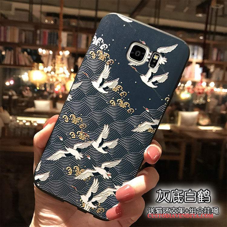 Custodia Samsung Galaxy Note 5 Cartone Animato Rossotelefono, Cover Samsung Galaxy Note 5 Silicone Tutto Incluso Ornamenti Appesi