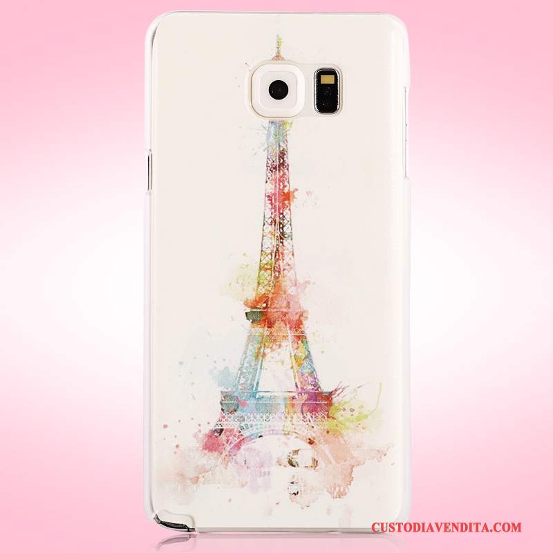 Custodia Samsung Galaxy Note 5 Colore Difficile Rosa, Cover Samsung Galaxy Note 5 Protezione