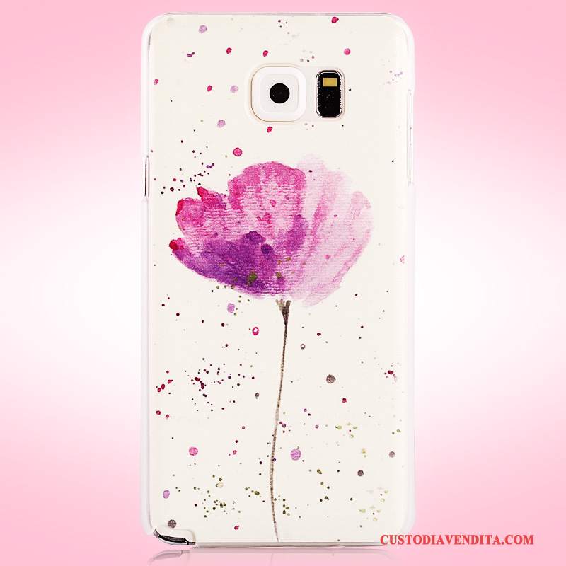 Custodia Samsung Galaxy Note 5 Colore Difficile Rosa, Cover Samsung Galaxy Note 5 Protezione