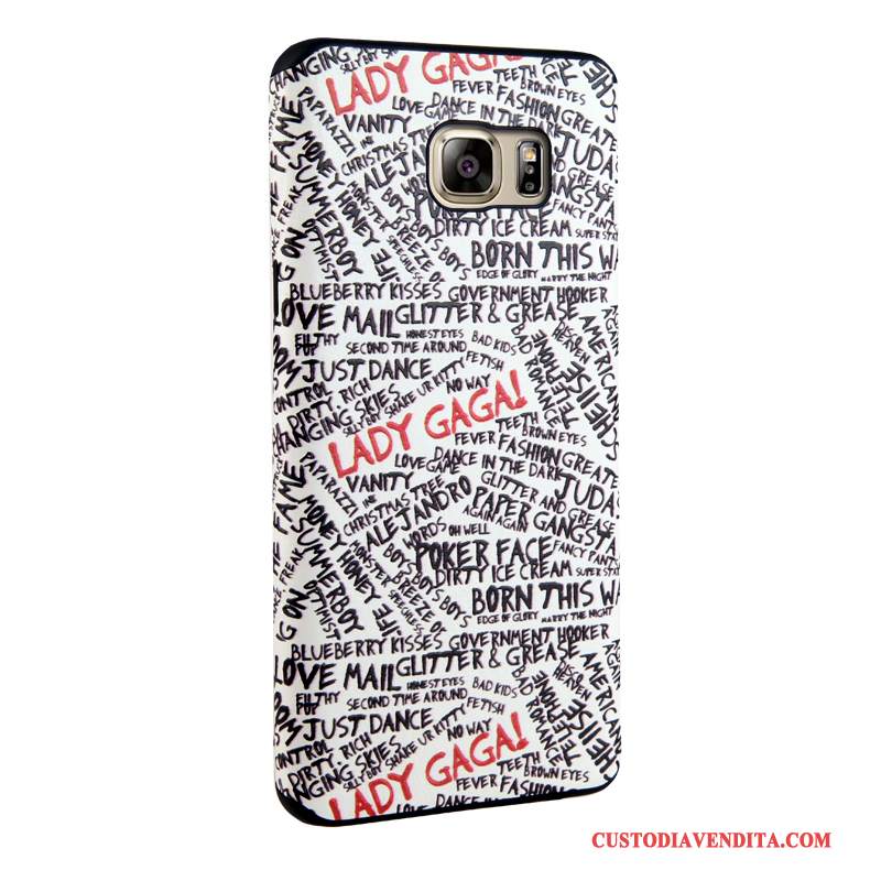 Custodia Samsung Galaxy Note 5 Colore Tendenzatelefono, Cover Samsung Galaxy Note 5 Cartone Animato Morbido Blu