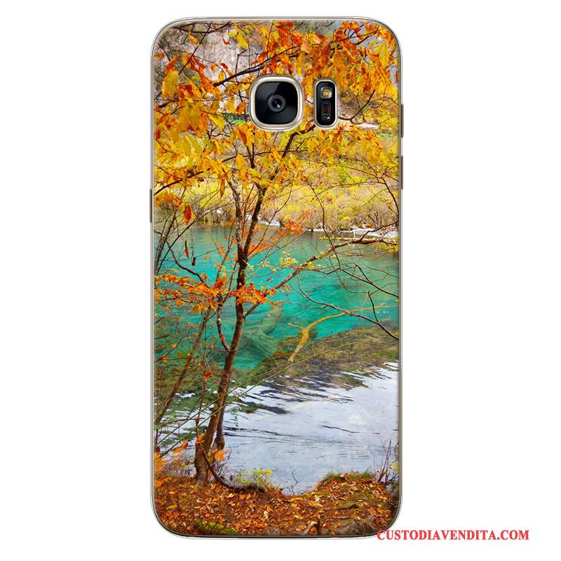 Custodia Samsung Galaxy Note 5 Creativo Scenario Anti-caduta, Cover Samsung Galaxy Note 5 Silicone Morbidotelefono