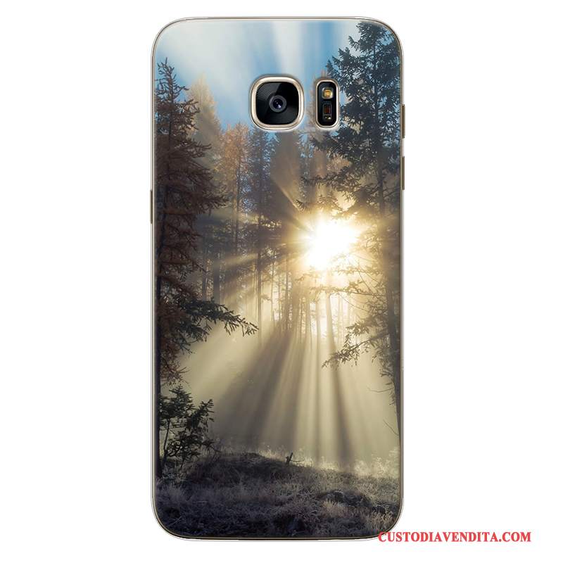 Custodia Samsung Galaxy Note 5 Creativo Scenario Anti-caduta, Cover Samsung Galaxy Note 5 Silicone Morbidotelefono