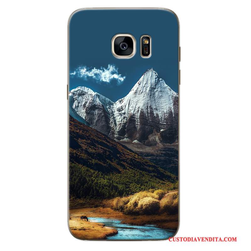 Custodia Samsung Galaxy Note 5 Creativo Scenario Anti-caduta, Cover Samsung Galaxy Note 5 Silicone Morbidotelefono