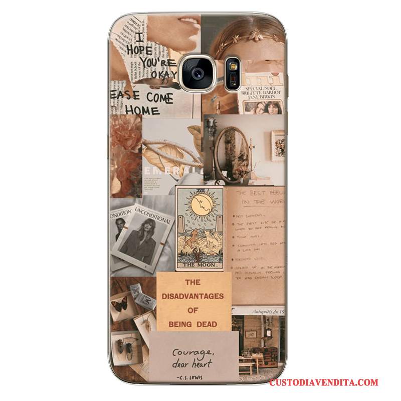 Custodia Samsung Galaxy Note 5 Creativo Scenario Anti-caduta, Cover Samsung Galaxy Note 5 Silicone Morbidotelefono