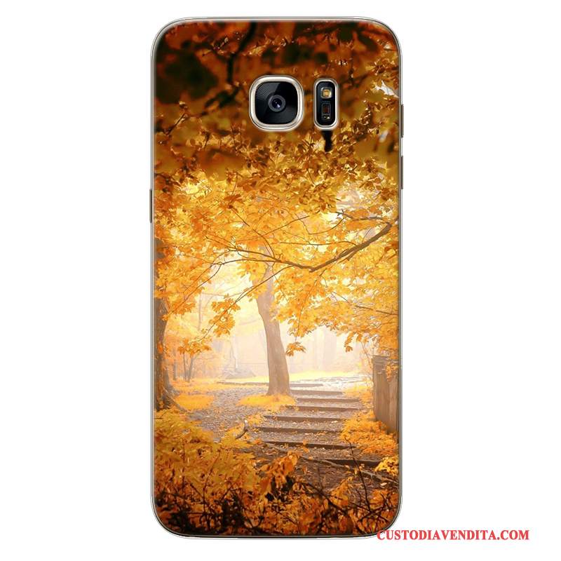 Custodia Samsung Galaxy Note 5 Creativo Scenario Anti-caduta, Cover Samsung Galaxy Note 5 Silicone Morbidotelefono