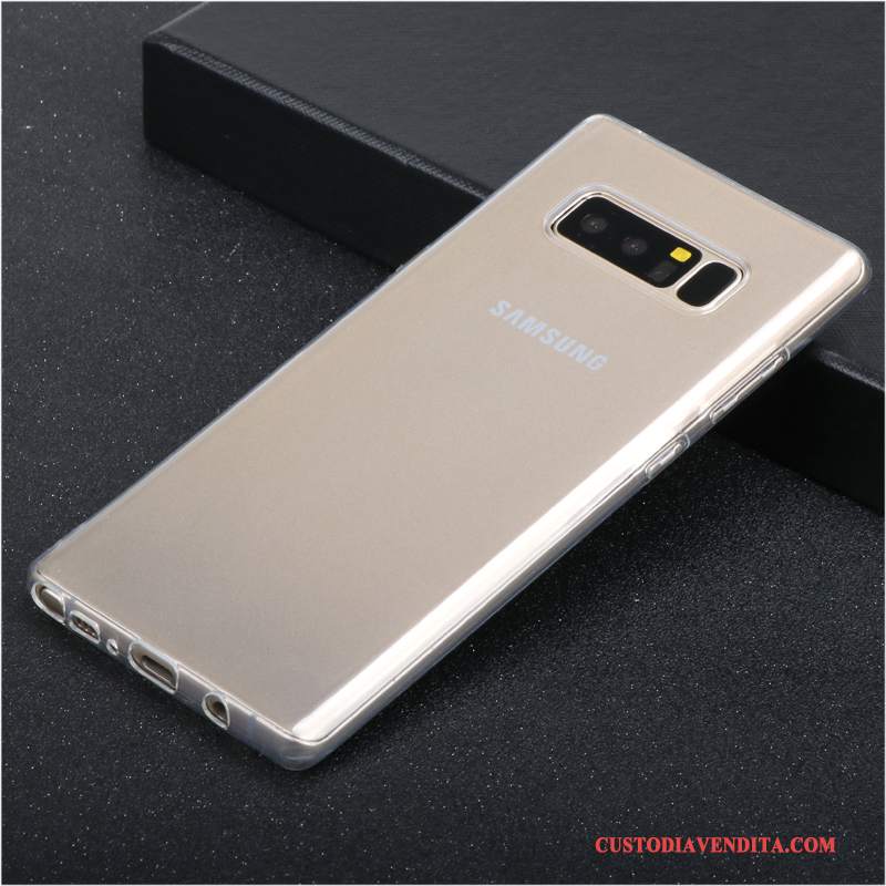 Custodia Samsung Galaxy Note 5 Creativo Trasparentetelefono, Cover Samsung Galaxy Note 5 Silicone Anti-caduta Sottile