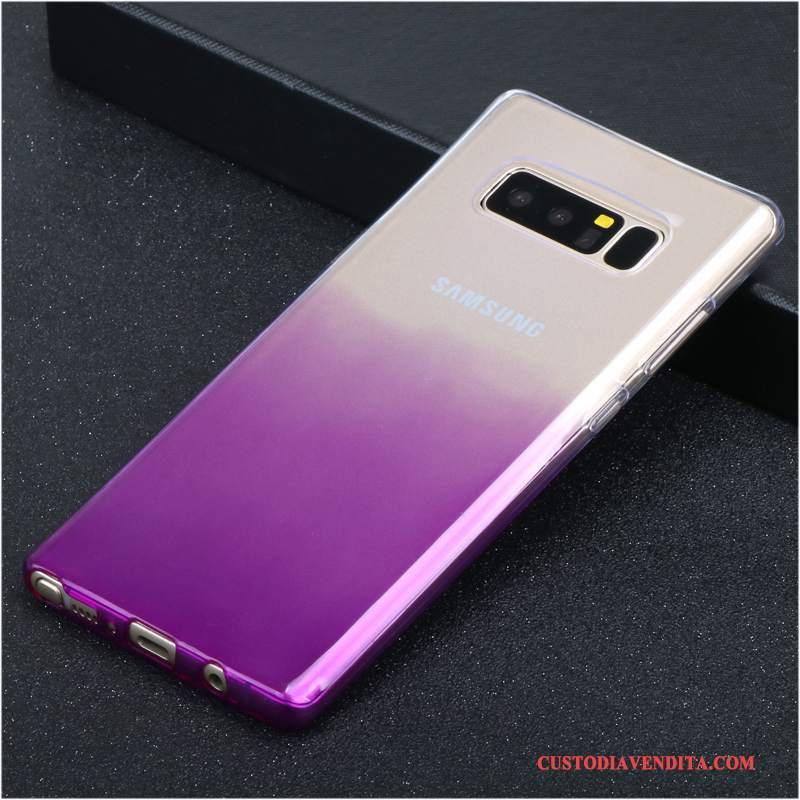 Custodia Samsung Galaxy Note 5 Creativo Trasparentetelefono, Cover Samsung Galaxy Note 5 Silicone Anti-caduta Sottile