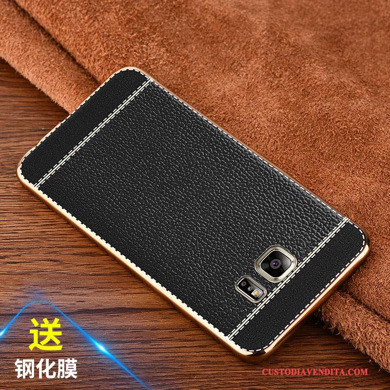 Custodia Samsung Galaxy Note 5 Pelle Anti-caduta Tendenza, Cover Samsung Galaxy Note 5 Protezione Placcatura Tutto Incluso