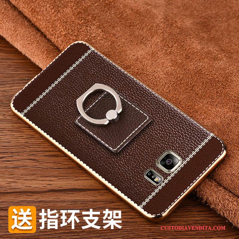 Custodia Samsung Galaxy Note 5 Pelle Anti-caduta Tendenza, Cover Samsung Galaxy Note 5 Protezione Placcatura Tutto Incluso