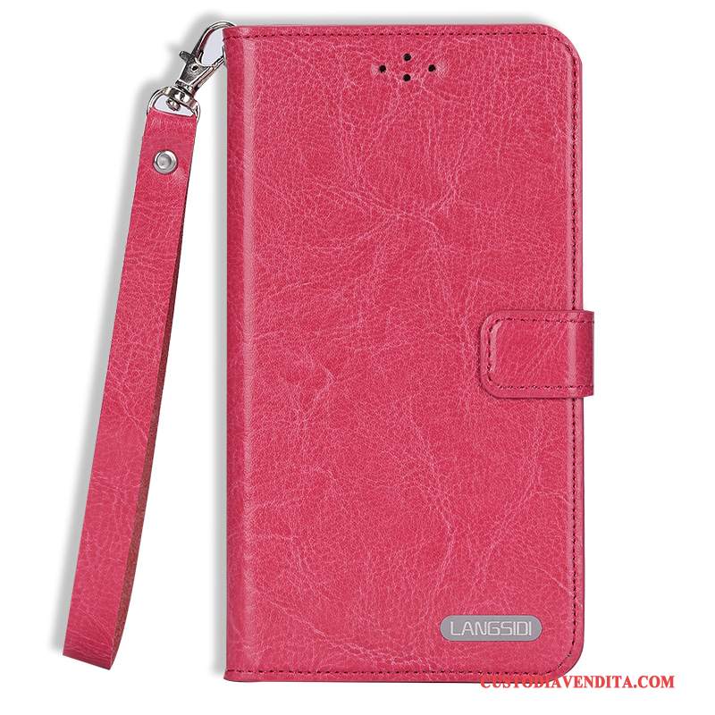 Custodia Samsung Galaxy Note 5 Pelle Morbido Difficile, Cover Samsung Galaxy Note 5 Folio Telefono Sottile