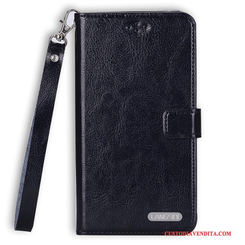 Custodia Samsung Galaxy Note 5 Pelle Morbido Difficile, Cover Samsung Galaxy Note 5 Folio Telefono Sottile