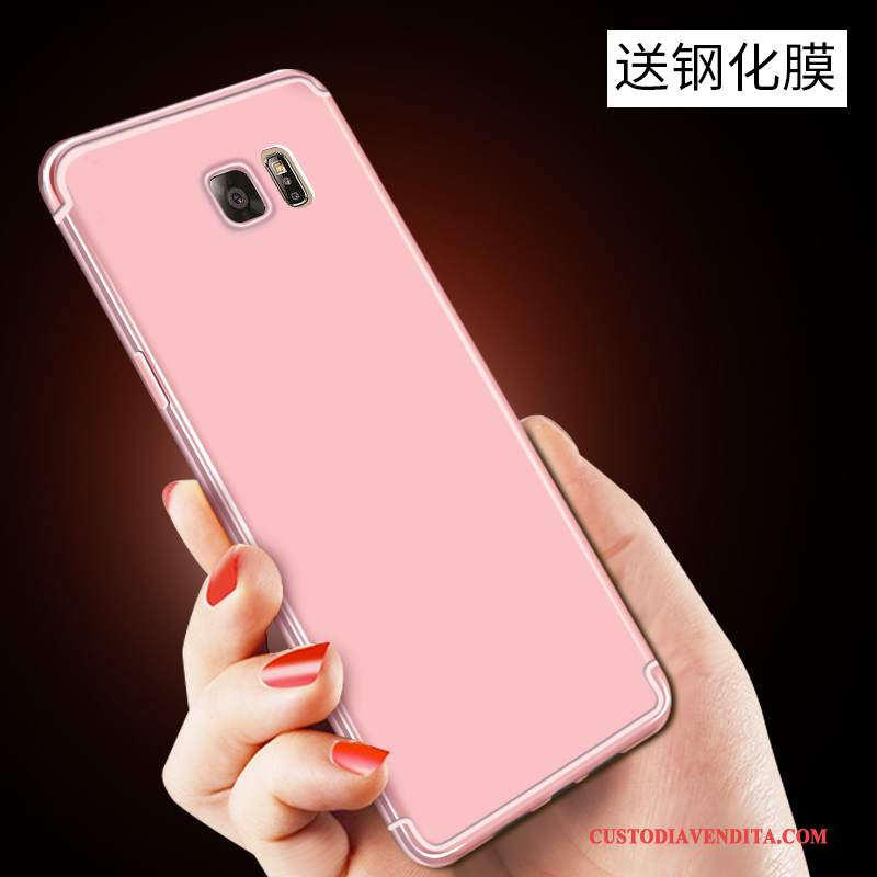 Custodia Samsung Galaxy Note 5 Protezione Morbido Rosa, Cover Samsung Galaxy Note 5 Ringtelefono