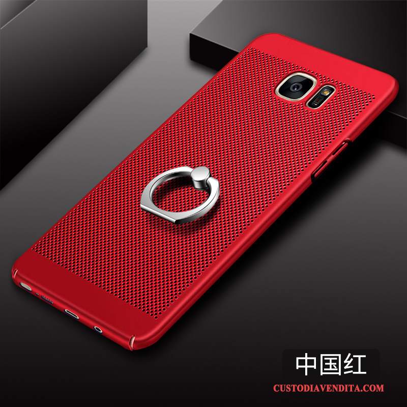 Custodia Samsung Galaxy Note 5 Protezione Telefono Difficile, Cover Samsung Galaxy Note 5 Anti-caduta Rosso