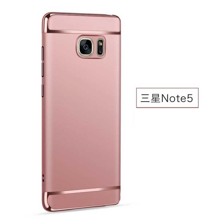 Custodia Samsung Galaxy Note 5 Protezione Tutto Incluso Difficile, Cover Samsung Galaxy Note 5 Nerotelefono