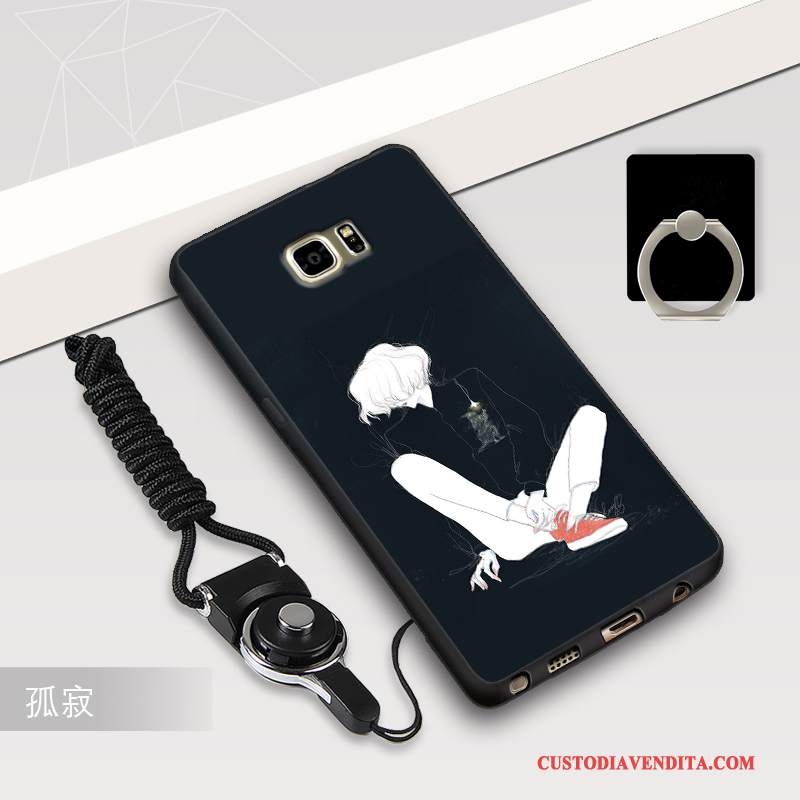 Custodia Samsung Galaxy Note 5 Silicone Bianco Morbido, Cover Samsung Galaxy Note 5 Protezione Telefono