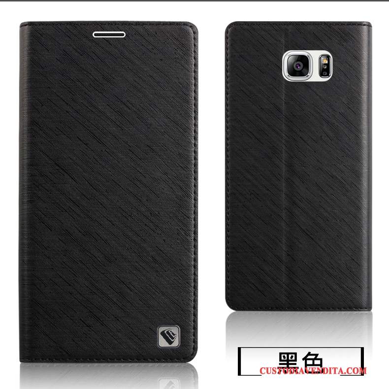 Custodia Samsung Galaxy Note 5 Silicone Morbido Porpora, Cover Samsung Galaxy Note 5 Pelle Tutto Incluso Anti-caduta