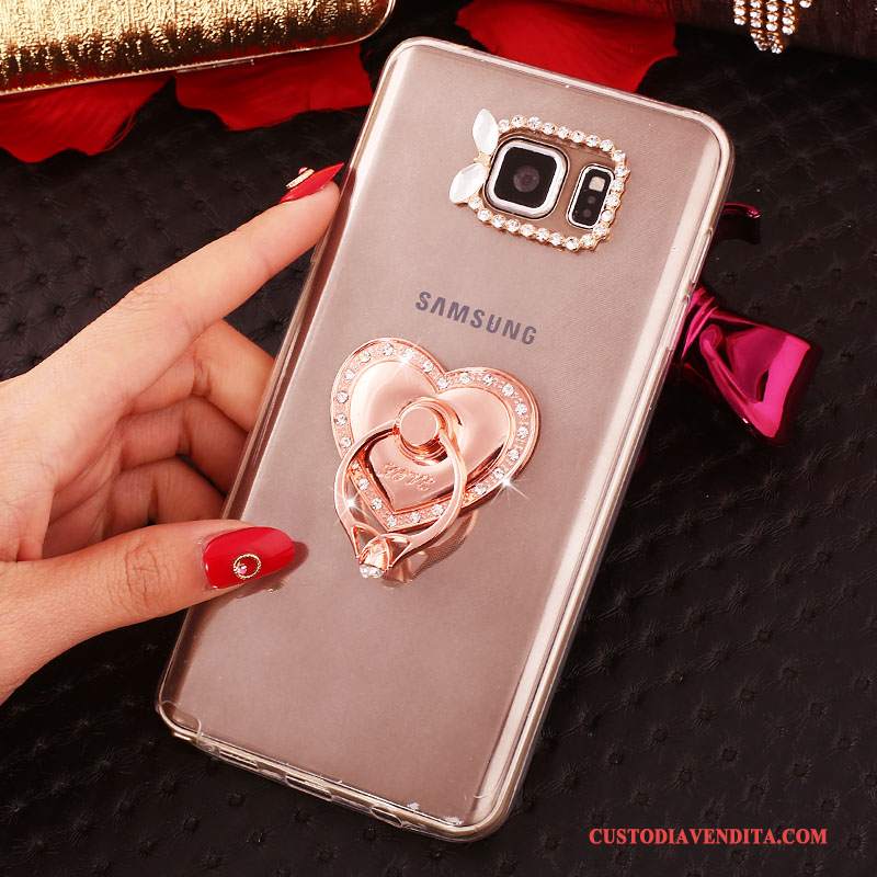 Custodia Samsung Galaxy Note 5 Strass Bianco, Cover Samsung Galaxy Note 5 Protezione