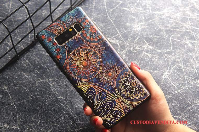 Custodia Samsung Galaxy Note 8 Colore Macchiati Sottile, Cover Samsung Galaxy Note 8 Silicone Anti-caduta Morbido