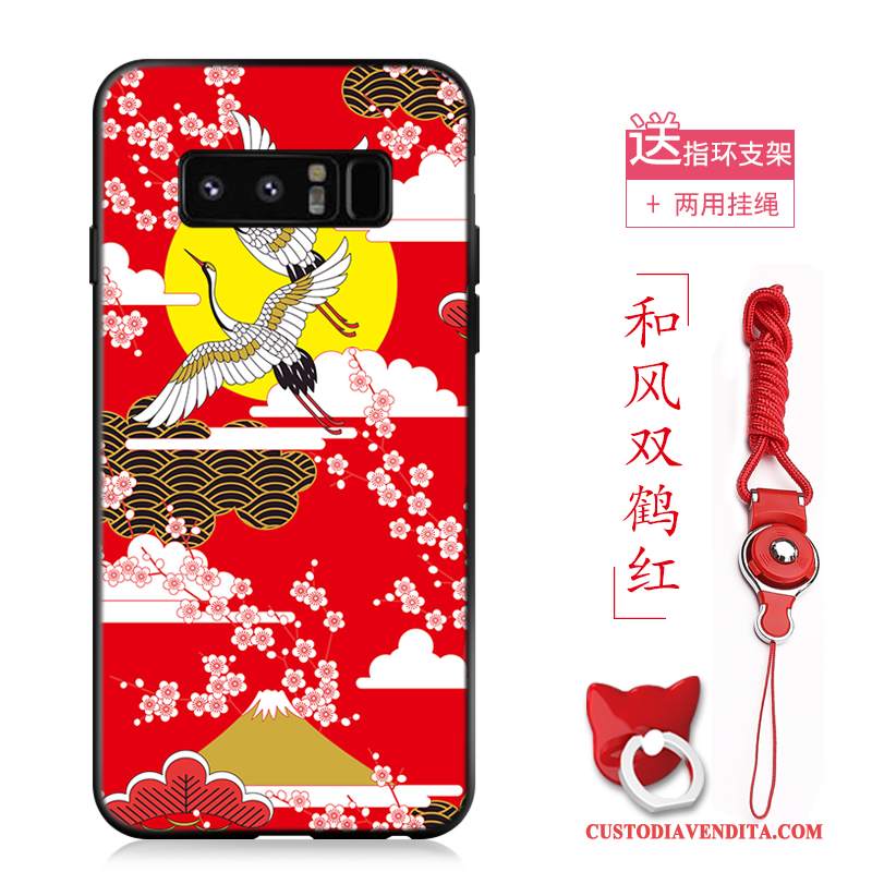 Custodia Samsung Galaxy Note 8 Colore Nuovo Anti-caduta, Cover Samsung Galaxy Note 8 Vintage Telefono Gru