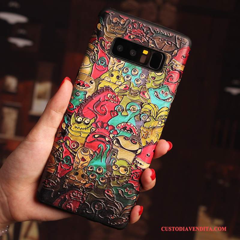 Custodia Samsung Galaxy Note 8 Creativo Anti-cadutatelefono, Cover Samsung Galaxy Note 8 Protezione Tutto Incluso Di Personalità