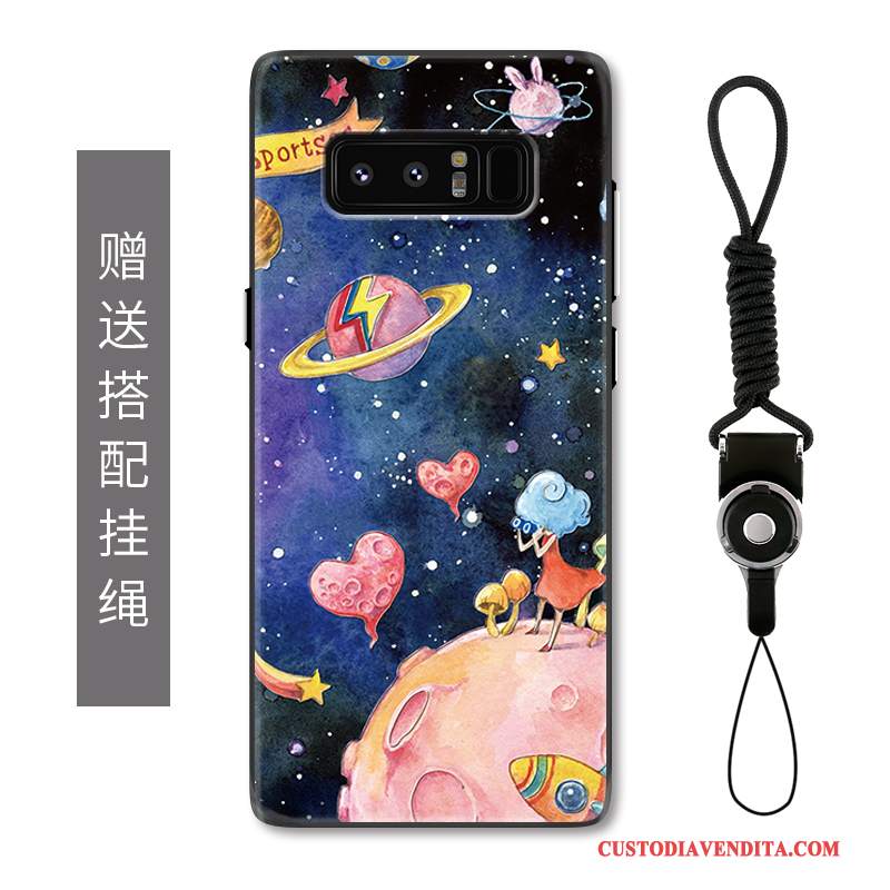 Custodia Samsung Galaxy Note 8 Creativo Di Personalitàtelefono, Cover Samsung Galaxy Note 8 Protezione Colorato Stellato