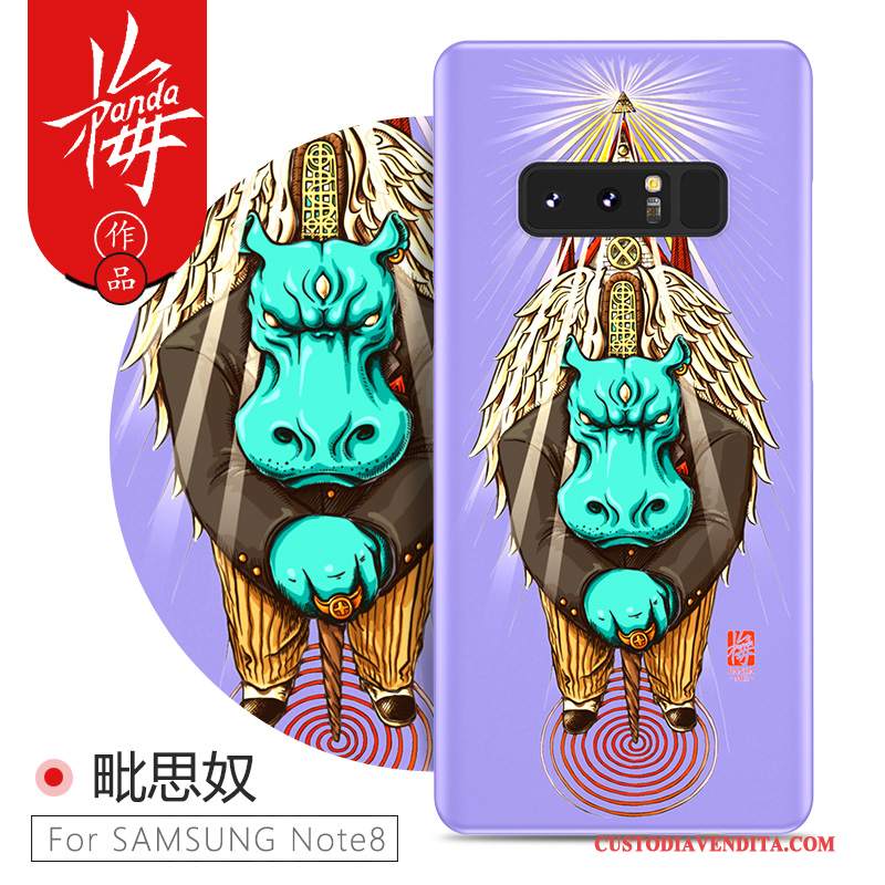 Custodia Samsung Galaxy Note 8 Creativo Difficiletelefono, Cover Samsung Galaxy Note 8 Protezione Nuovo Anti-caduta