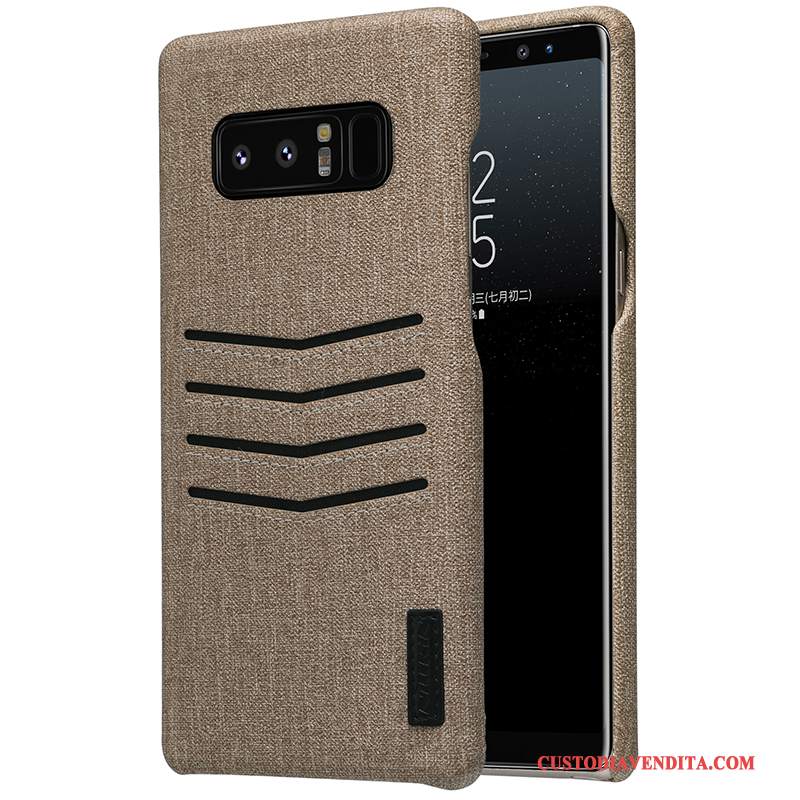 Custodia Samsung Galaxy Note 8 Creativo Nero Anti-caduta, Cover Samsung Galaxy Note 8 Protezione Cartatelefono