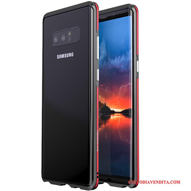 Custodia Samsung Galaxy Note 8 Creativo Porpora Anti-caduta, Cover Samsung Galaxy Note 8 Protezione Tendenzatelefono