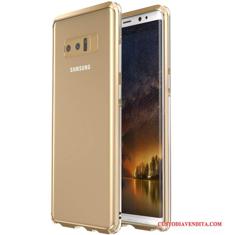 Custodia Samsung Galaxy Note 8 Creativo Porpora Anti-caduta, Cover Samsung Galaxy Note 8 Protezione Tendenzatelefono